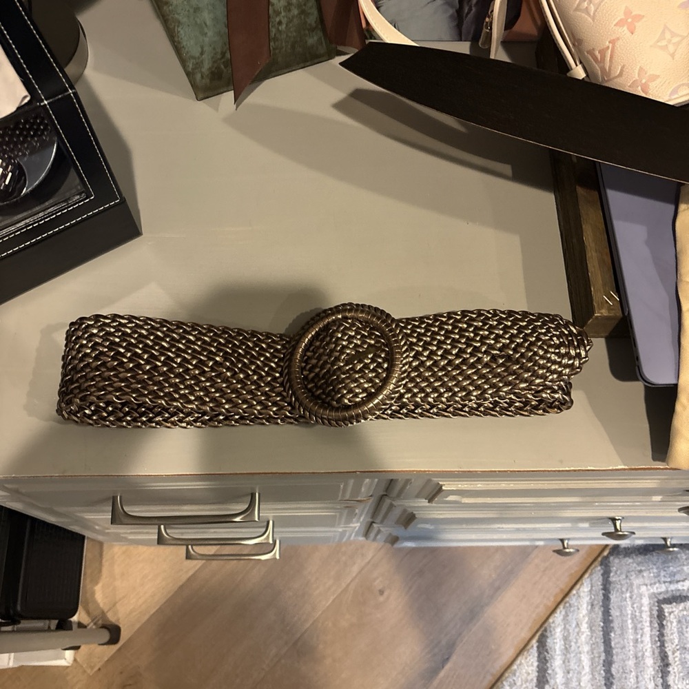 Tailor Vintage Woven Brown Belt